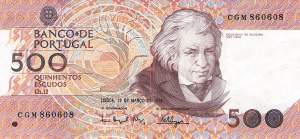 500 Escudos 18.3.1993